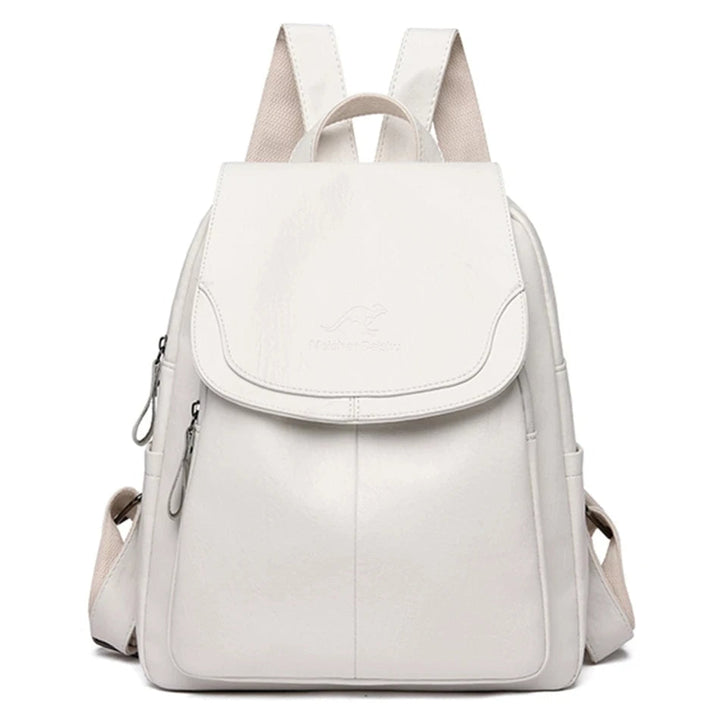 ALLENA | ANTI-THEFT BACKPACK MADE OF LEATHER