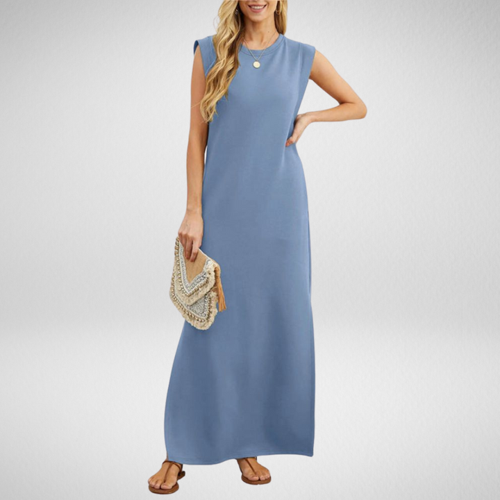 DAPHNE | SLEEVELESS MAXI DRESS