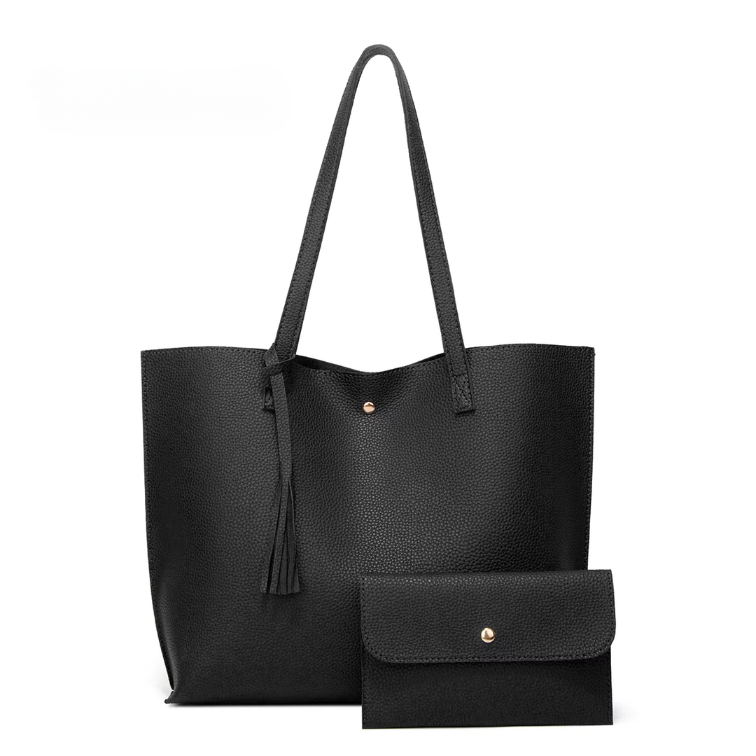 LUNARA | ELEGANT TOTE BAG WITH MATCHING WALLET