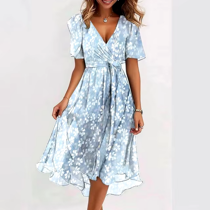 BILLIE | BREEZY ELEGANCE SHORT-SLEEVE DRESS