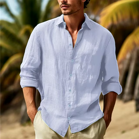 ARMANDO | CLASSIC BREATHABLE LINEN SHIRT