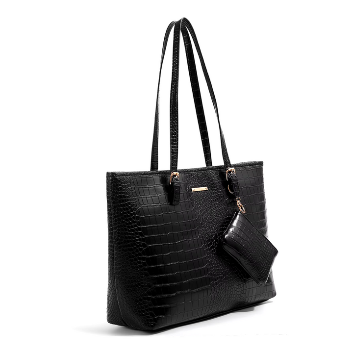 LARISSA | RETRO CROSSGRAIN 4-PIECE TOTE SET