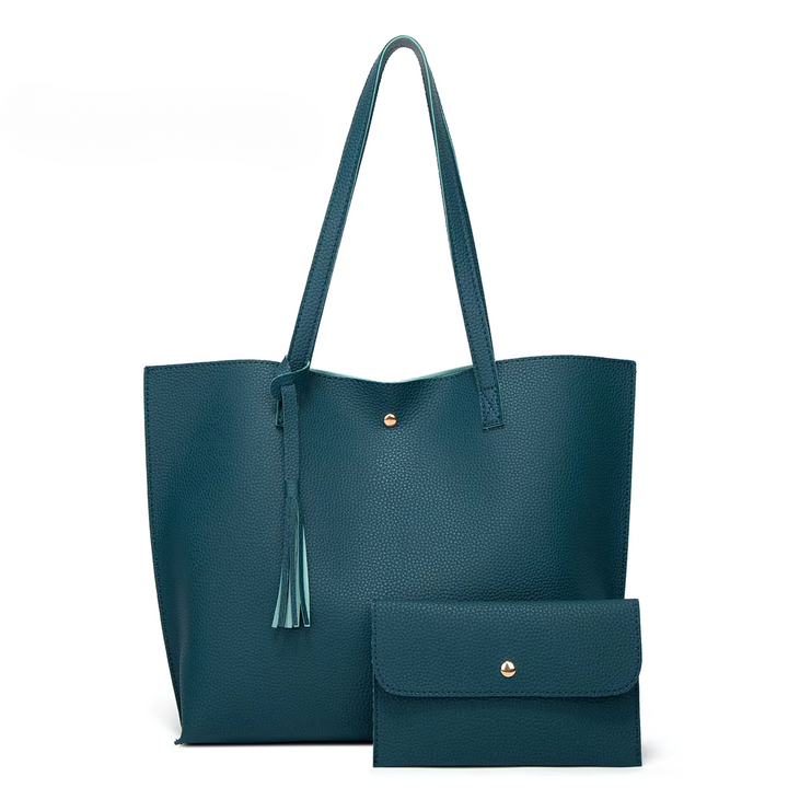 LUNARA | ELEGANT TOTE BAG WITH MATCHING WALLET