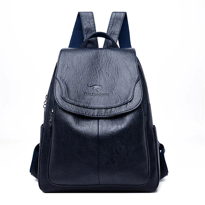 ALLENA | ANTI-THEFT BACKPACK MADE OF LEATHER