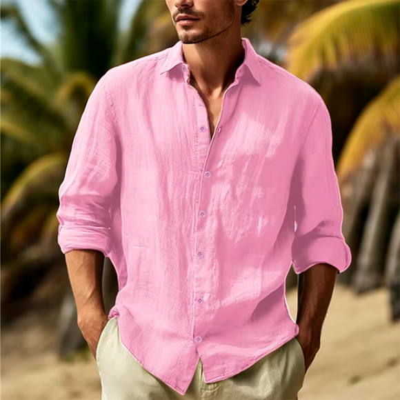 ARMANDO | CLASSIC BREATHABLE LINEN SHIRT