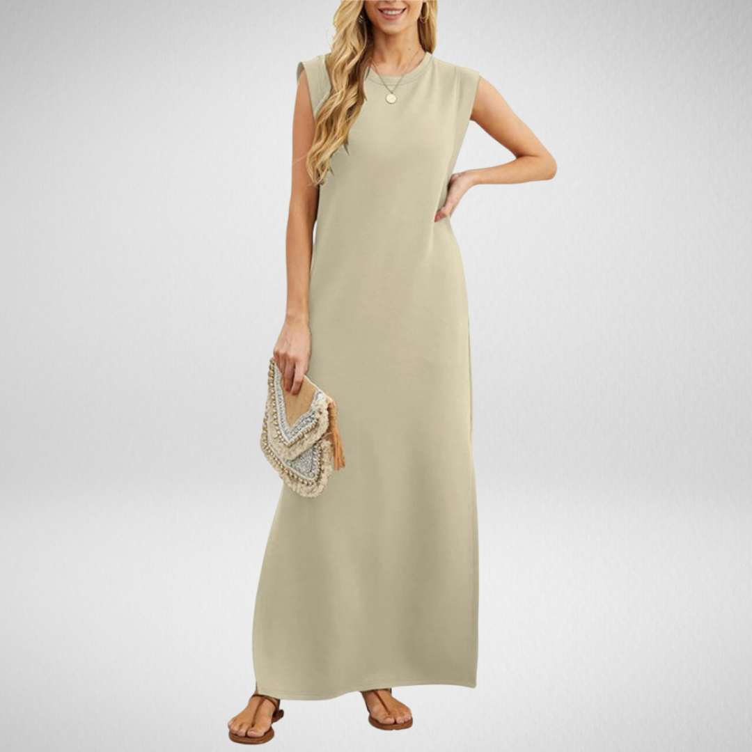 DAPHNE | SLEEVELESS MAXI DRESS