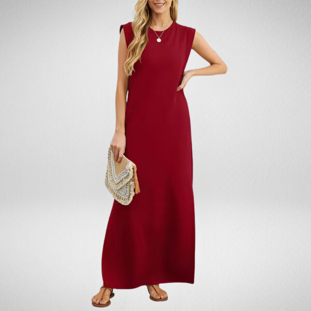 DAPHNE | SLEEVELESS MAXI DRESS