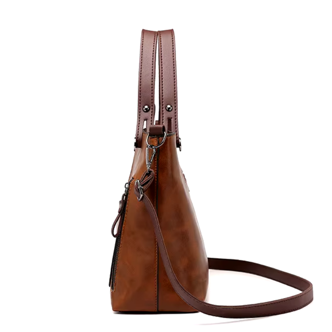 ROSALIND | ELEGANT & ROBUST LEATHER SHOULDER BAG