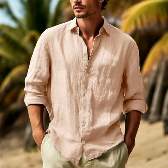 ARMANDO | CLASSIC BREATHABLE LINEN SHIRT