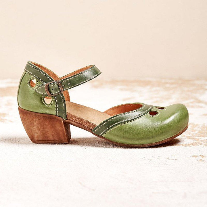 LILI | ORTHOPEDIC SANDALS WITH LOW HEEL