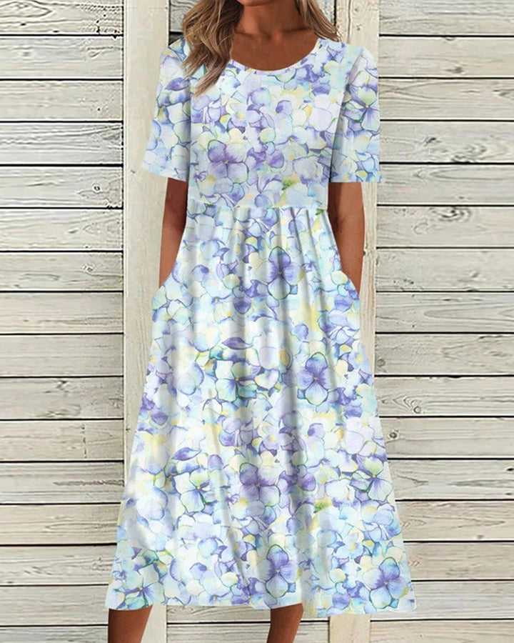 DAISY | VINTAGE FLORAL PRINT DRESS