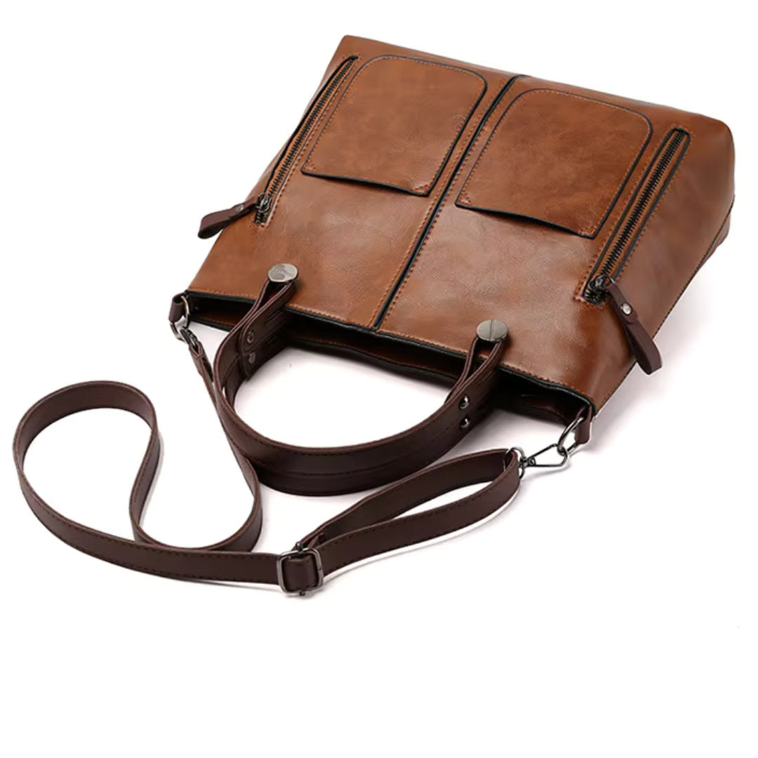 ROSALIND | ELEGANT & ROBUST LEATHER SHOULDER BAG