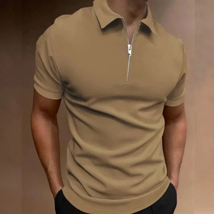 DYLAN | CASUAL ZIP POLO SHIRT