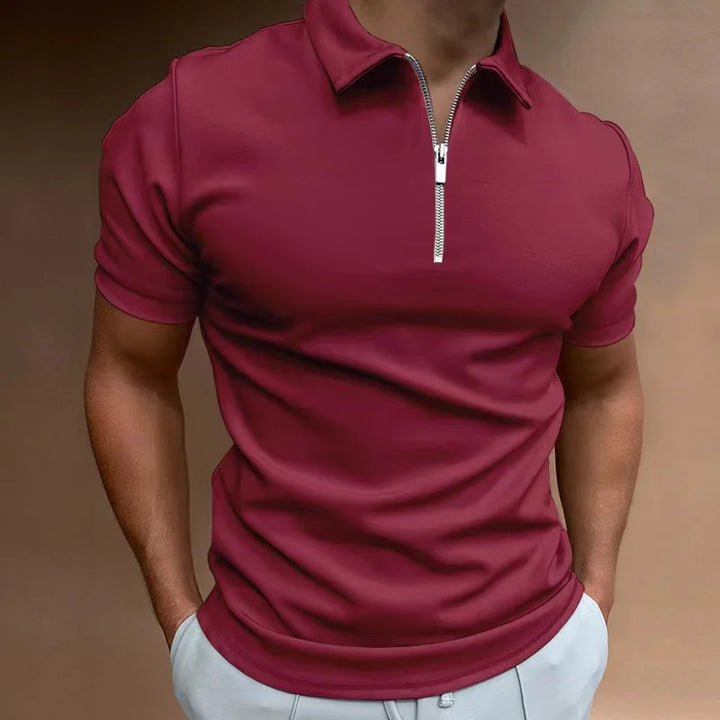 DYLAN | CASUAL ZIP POLO SHIRT