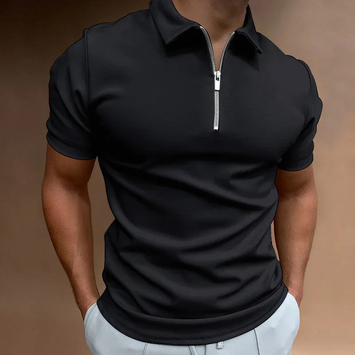 DYLAN | CASUAL ZIP POLO SHIRT