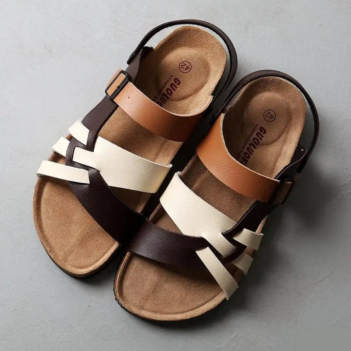 ELENA | LEATHER FLOW SUMMER SANDALS