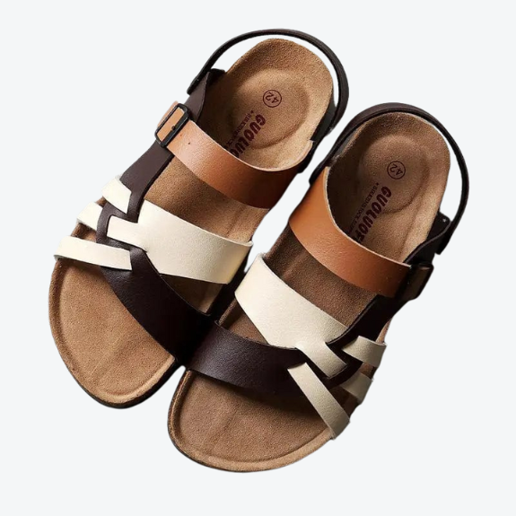 ELENA | LEATHER FLOW SUMMER SANDALS