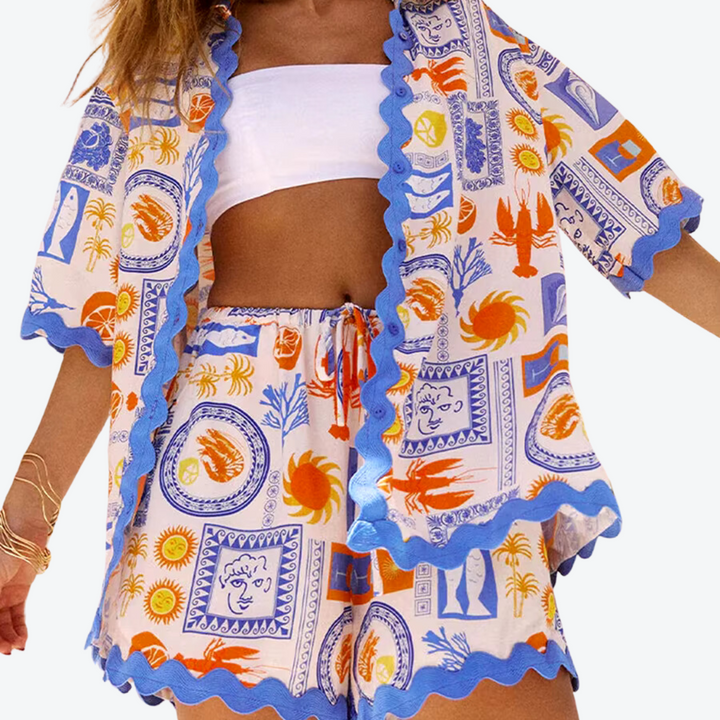 SOLANA | VIBRANT SUMMER PRINT CO-ORD SET