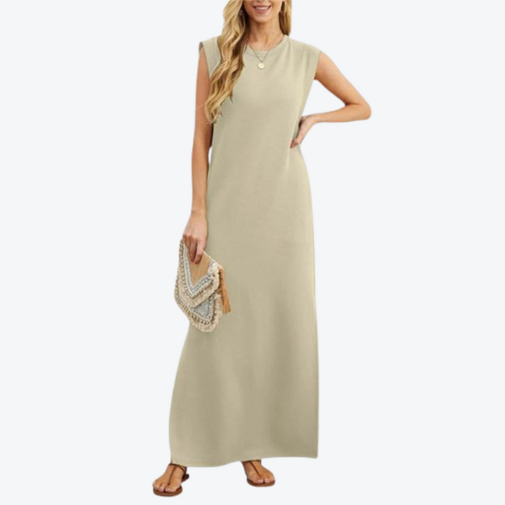 DAPHNE | SLEEVELESS MAXI DRESS