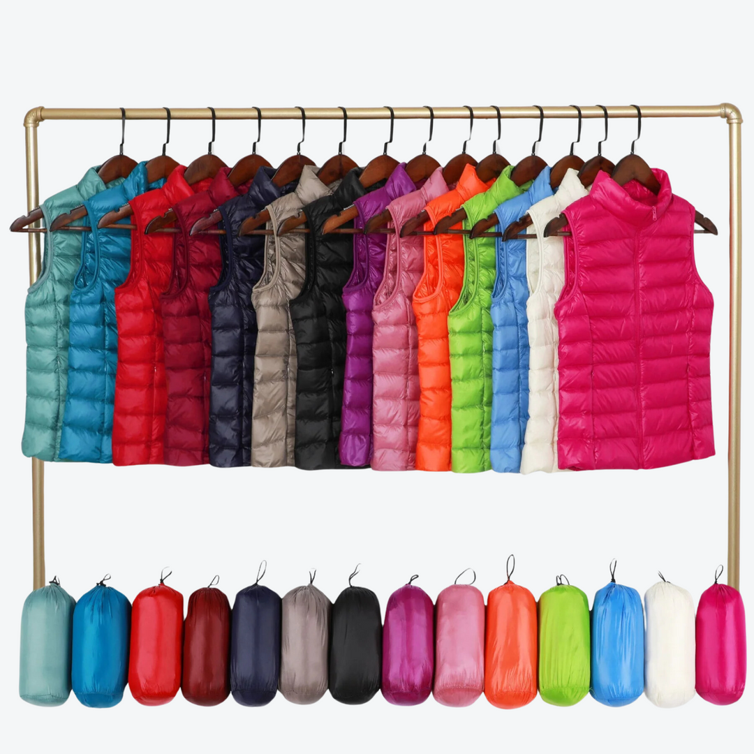 AURORA | ULTRA-LIGHTWEIGHT PACKABLE PUFFER VEST