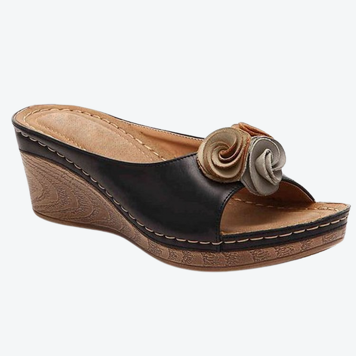 LUCIA | LEATHER ORTHOPEDIC SUMMER SANDALS