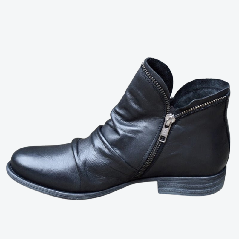 MAJA | ANKLE BOOTS WITH ZIP