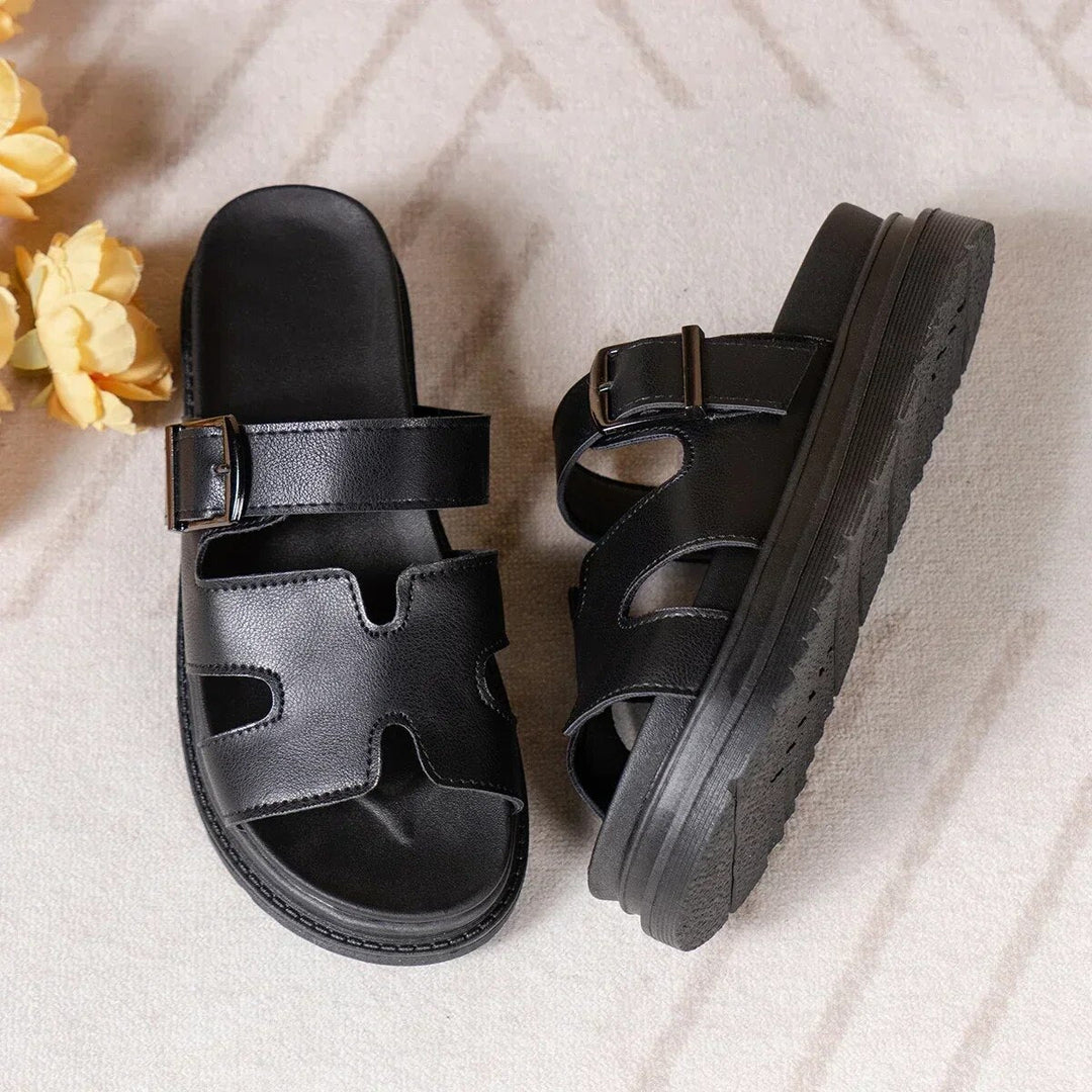 CASSIA | CLASSIC STRAPPY COMFORT SANDALS